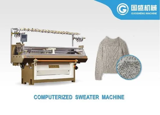 Advanced Jacquard Knitting Machine with CNC System for Textile Manufacturing