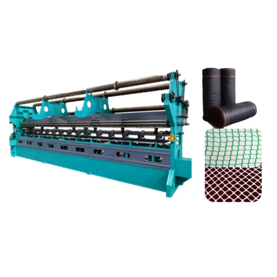 Double Needle Bar Raschel Warp Knitting Machine
