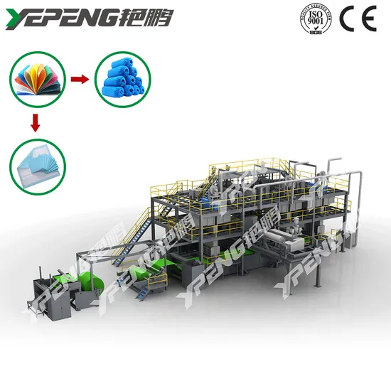 Yp-Ssms Non Woven Fabric Making Machine for Baby Diaper