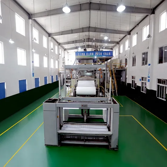 PP Spunbonded Nonwoven Fabric Making Machine Textile Spunbond Nonwoven Fabric Making Machine