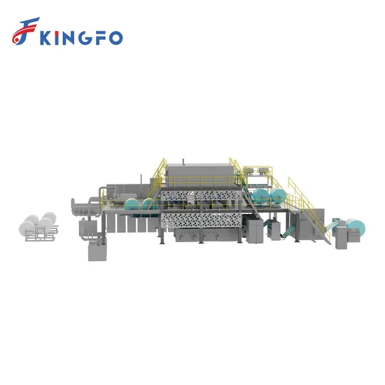 Melt-Blown Nonwoven Fabric 1.6m 2.4m 3.2m Bulk Fabric Manufacturing Line