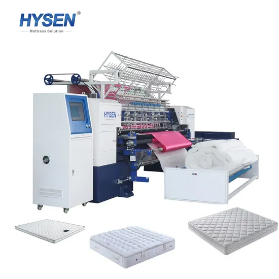 Mattress Pneumatic Tools Strip Slitting Cutting Comforter Long Arm Quilting Machine Testing System