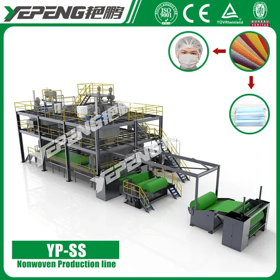 Ss Type Non Woven Melt Blown Fabric Production Line