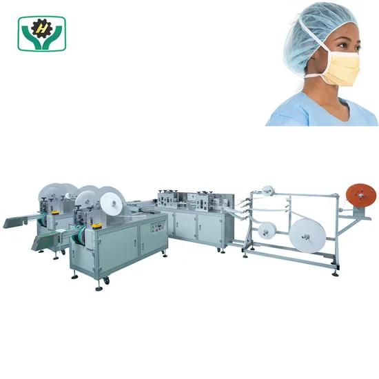 Fully Automated Medical Lace up Dust Mask Making Machine