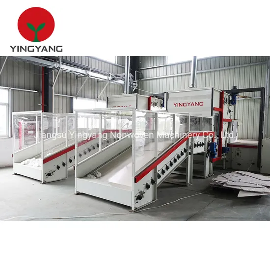 Automatic Carpet Bale Opener Fiber Opening Machine with CE Good Price