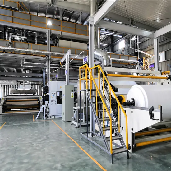 Automatic PP Material Ssms Nonwoven Fabric Machinery