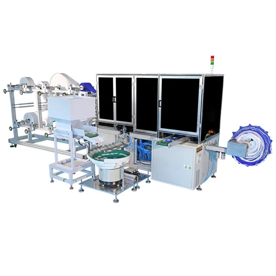 Chinese Manufacturer Automatic Particulate Respirator Filters Making Machine