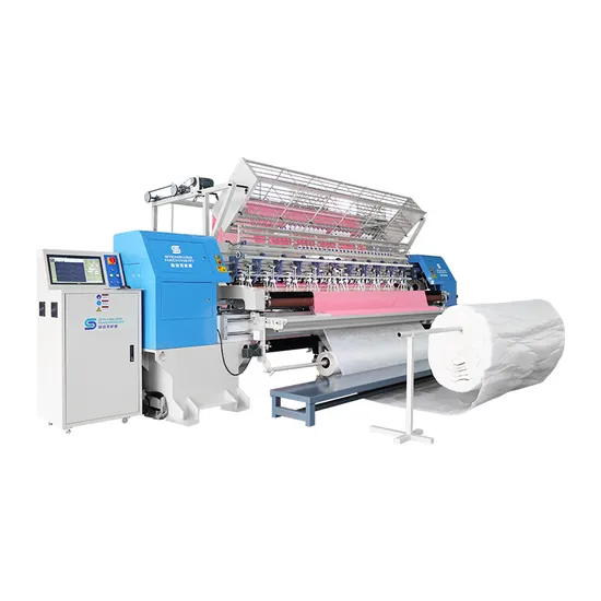 Computerized Lock Stitch Multi-Needle Mattress Quilting Machine Hy-128-3b