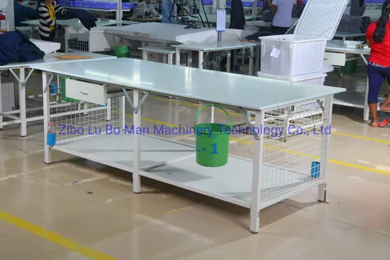 Custom Made Garment Factory Best Quality Checking and Packing Table for fabric