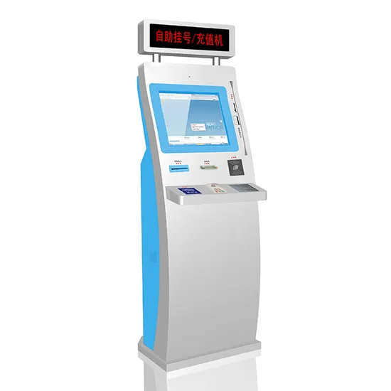 Payment Parking Self Service Kiosk Ticket Vending Kiosk with Bill Acceptor