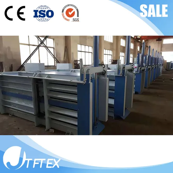 Bale Press Horizontal Baler/Vertical Baler Textile Machine for Sale