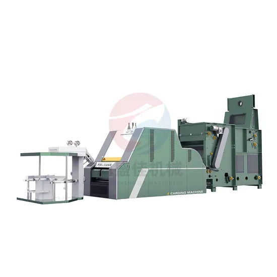Tongshengjia Machinery Textile Equipment Suppliers Fb1268 Wool Carder China Fiber Wool Opening and Carding Machine