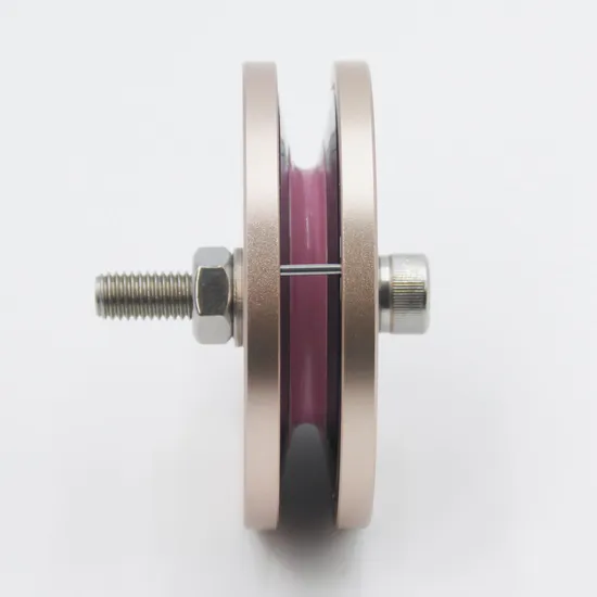 Mirror Polishing Enameled Silks Yarn Jump Preventer Stainless Steel Pulley