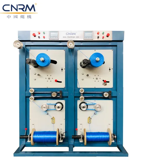 Cnrm 6 Inch 1kg Precision Twine Rewinder Machine for 4000d-80000d Twisted Raffia Filament Yarns Maquina Bobinadora De Hilo