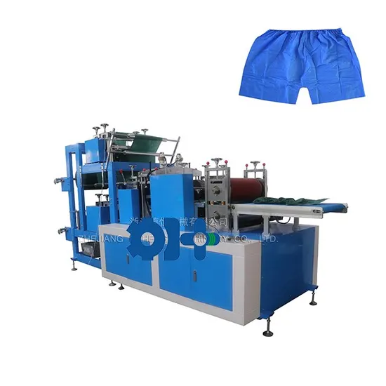 Disposable Elastic Sauna Shorts Medical Pants Nonwoven PP Underpants Making Machine