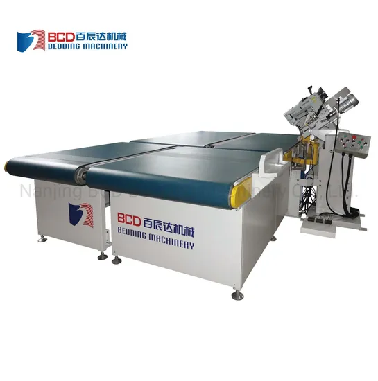 Mattress Tape Edge Machine (BWB-4C Auto-Flip, 300U Chain Stitch) Hot Sale
