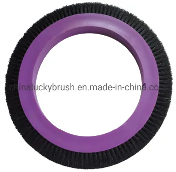 Pig Bristle Wheel Brush for Textile Machine (YY-921)
