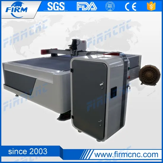 Oscillating Knife Cutting Machine / CNC Leather Cardboard Cutter Vibrating Knife Cutting Machine