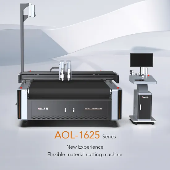 Aol 1625 CNC Automatic Cloth Fabric Round Knife Cutting Machine with CE Certificate Cutter
