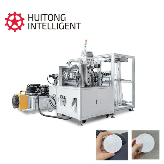 Automatic Compressed Soft Cotton Shower Bath Towel Machine with Packing Device Optional