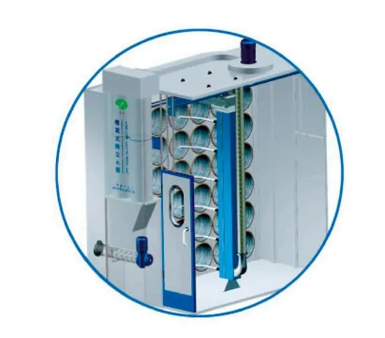 Textile Machinery Honeycomb Dedust Filtering System