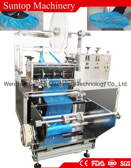 Premium Disposable Boot Shoe Covers Non-Slip Durable Indoor Protect Shoes Plastic Shoe Covers Foot Cover Making Machine
