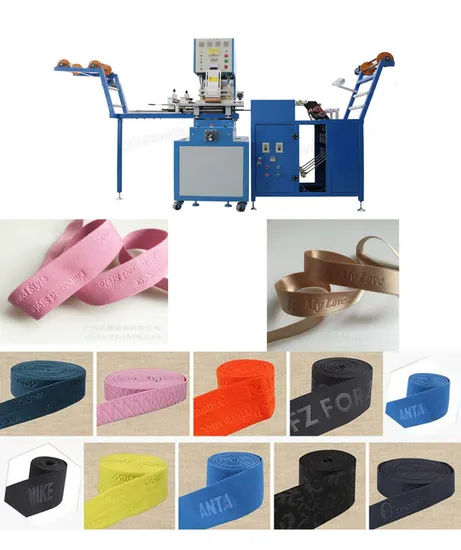 Elastic Webbing Embossing Machines for Textile