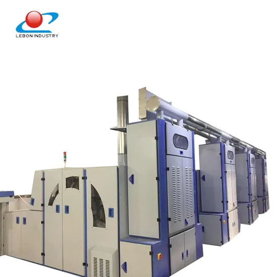 High Output Textile Spinning Line Cotton Blow Room-Carding Unit Machine