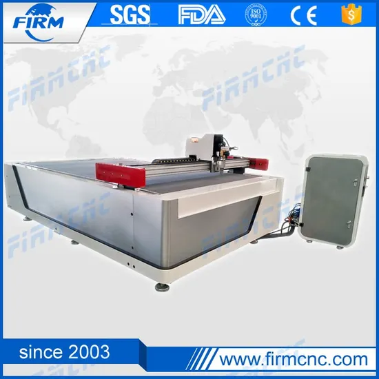 Low Price CNC Leather Cardboard Cutter 1625 Oscillating Knife Cutting Machine