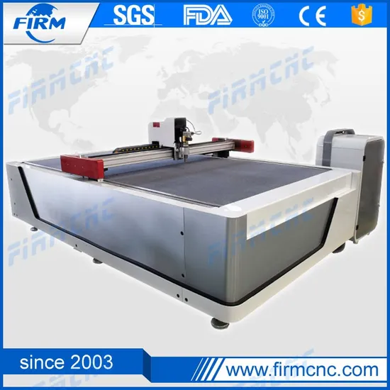CNC Routing Machines Oscillating Knife Blade Cutting Machine with Punch for Make Shoes