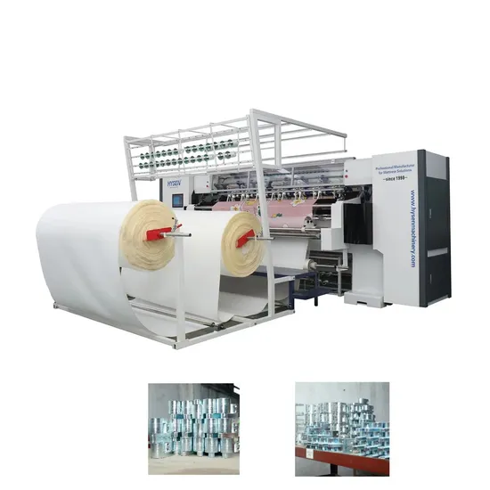 Industrial Chain Stitch Shuttleless Multi Needle Quilting Machine Manufacturing China