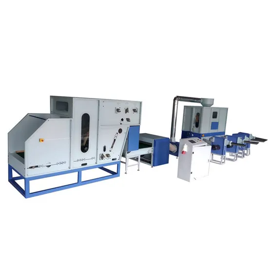 Automatic Fiber Filling Production Line Pillow Cushion Filling Machine