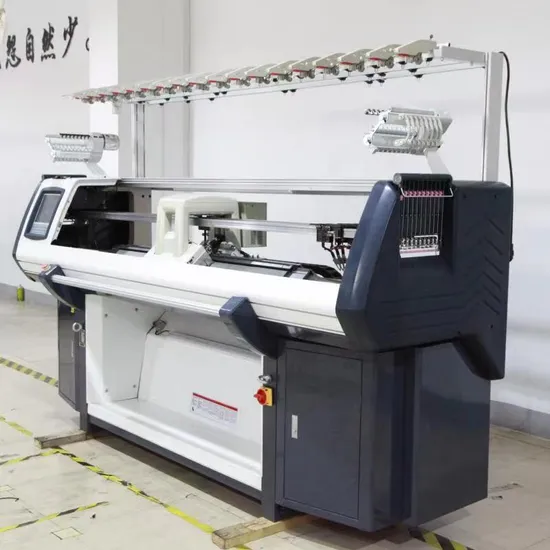 Multi Gauge Dual System High Speed Flat Knitting Machine for School Factory Use for Sweater Jersey Shoes Collar Cardigan Jacquard