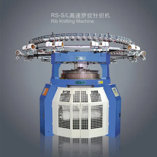 Rib Weft Knitting Machine