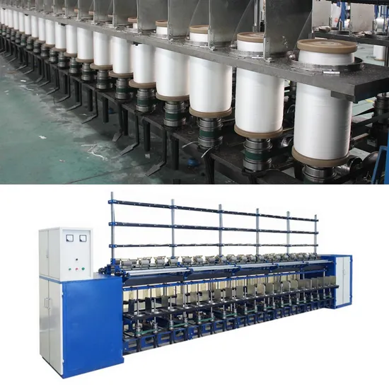 Cotton Mop Yarn PP PE Yarn Twisting Machine 3000r/Min