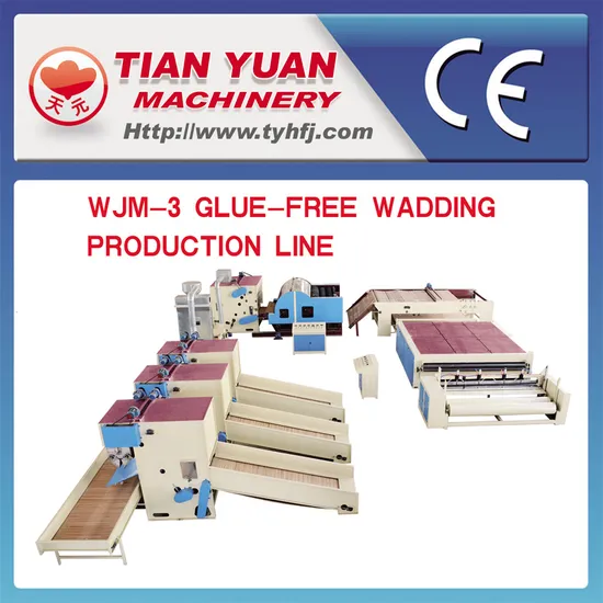 Nonwoven Thermo Bonding Wadding Productin Line (WJM-3)