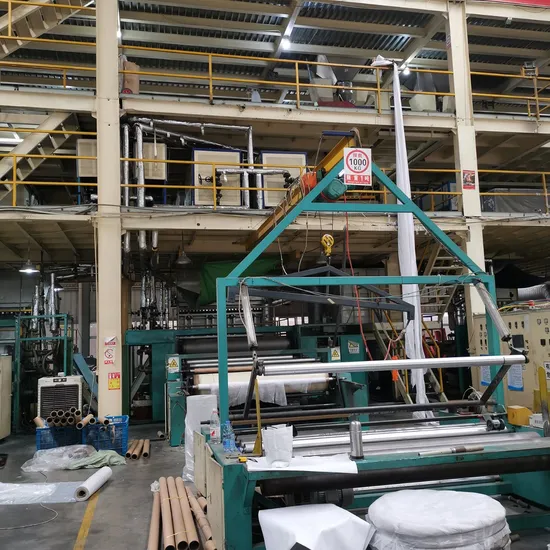 Single Beam Spunbond PP Material Nonwoven Fabric Manufacturing Plant