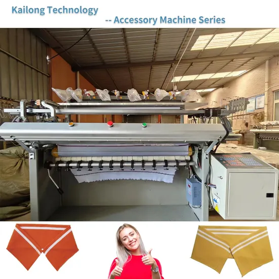 Kailong 40inch 13gg Acquard Flat Knitting Machine Accessories Collar Loom for Sweater