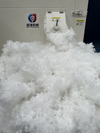 High-Capacity Ball Fiber Making Machine for Efficient Pillow Filling