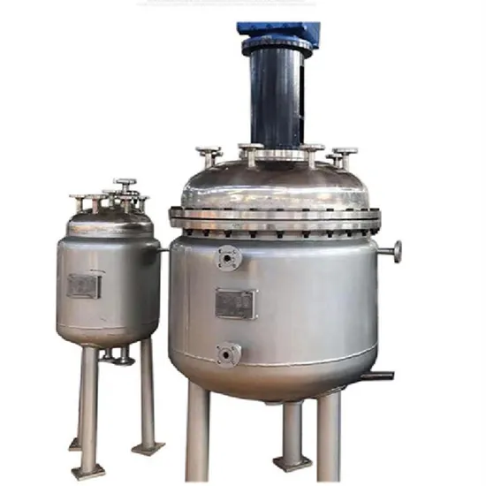 Stainless Steel (SS) 304 316/Titanium Chemical Agitated Reactor