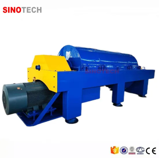 Continuous Horizontal Decanter Centrifuge for Sludge Water Treatment