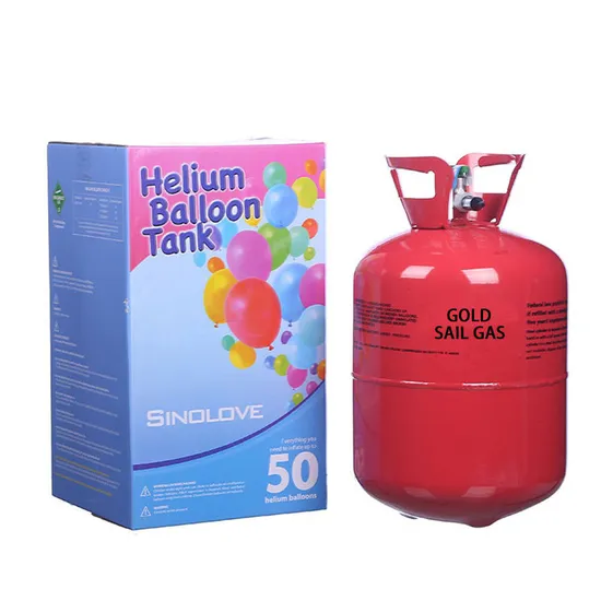 Hot Selling High Purity 99.99% 22.3L Helium Gas