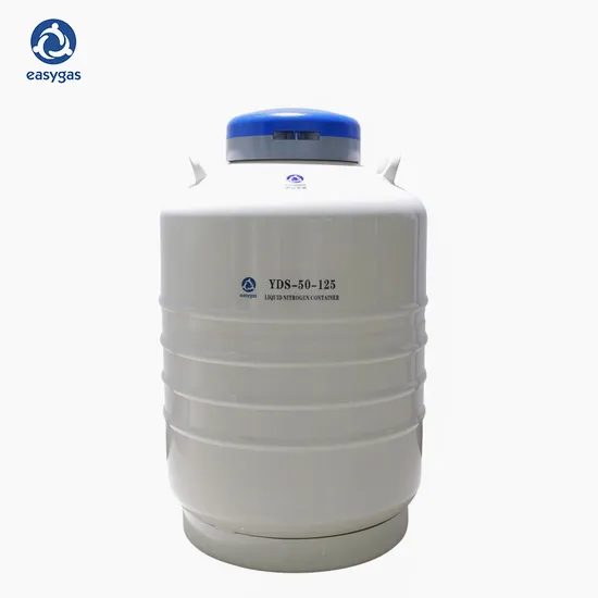 Yds-50-125 Frozen Animal Semen Cryogenic Storage Tank Portable Cryo Vessel Vacuum Cylinder Liquid Nitrogen Cryogenic Container for Animal Embryos Cell Storage