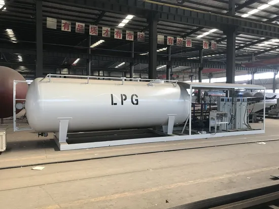 5 Tons 100 Tons Cylinder LPG Skid-Mounted Gas Refueling Station