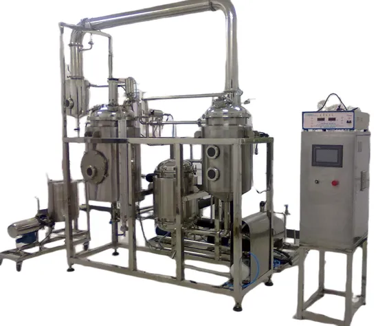 Factory Plants Herbs Solvent Ultrasonic Extractor Essence Extraction & Vacuum Concentration Equipment Machine