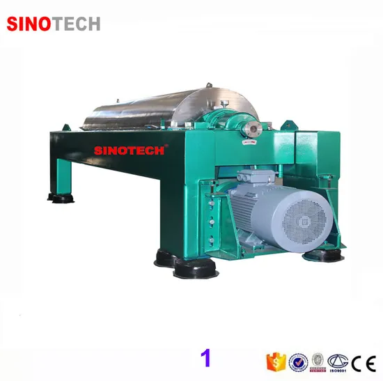 Decanter Sedimentation Centrifugal Centrifuge Machine for Cleaning Waste Oil Treatment with Good Quality