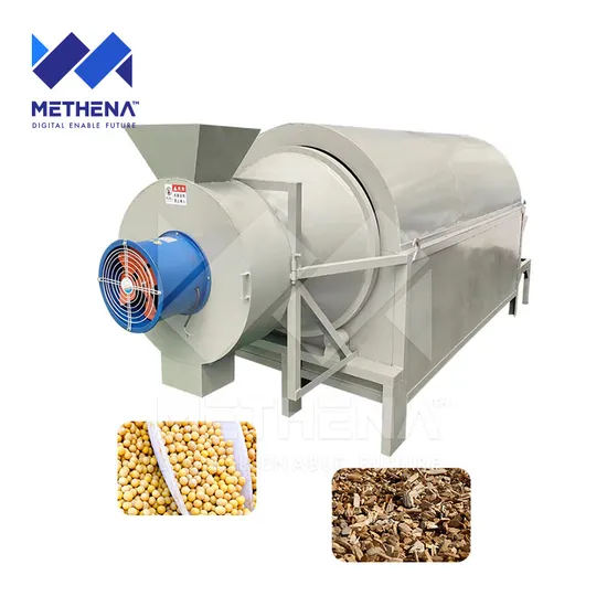 Mtn Sand Chicken Manure Dryer Machine Rice Maize Dryer Machine Corn Grain Rotary Drum Dryer Price