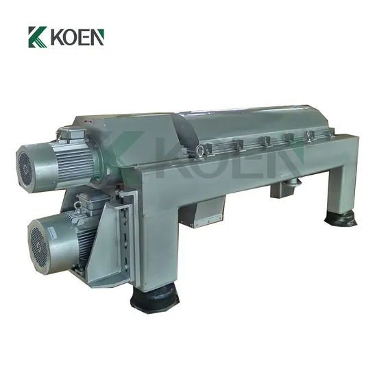 Large Capacity Automatic Decanter Centrifuge for Juice and Wine Production