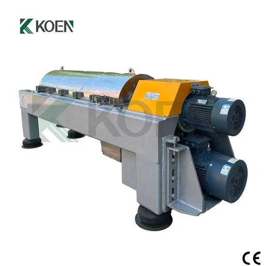 Crude Oil Centrifugal Separation Decanter 3 Phase Tricanter Centrifuge for Coconut Oil
