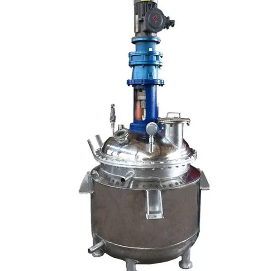 Stainless Steel (SS) 304 316/Titanium/Hastelloy/Nickel/PTFE/PVDF Lined Steam Jacket Heating Agitated Mixing Chemical Vessel Tank Reaction Reactor Kettle